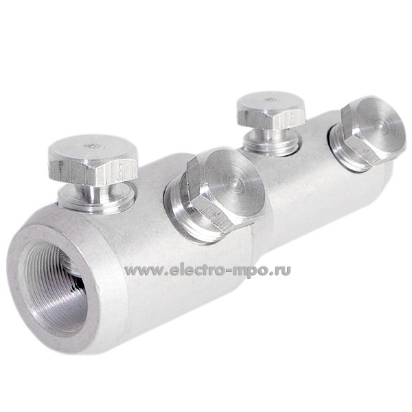 Г46. Гильза 66808 4ПСБЕ-70-120/150-240 алюминиевая, переходная, со срыв. болтами (КВТ Калуга)