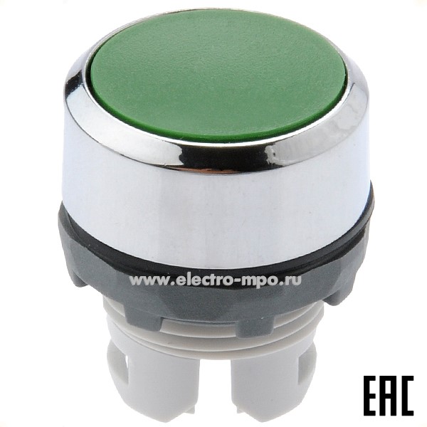 А6228. Корпус кнопки MP2-21G зеленый с подсветкой и фиксацией COS1SFA611101R2102 (АВВ)