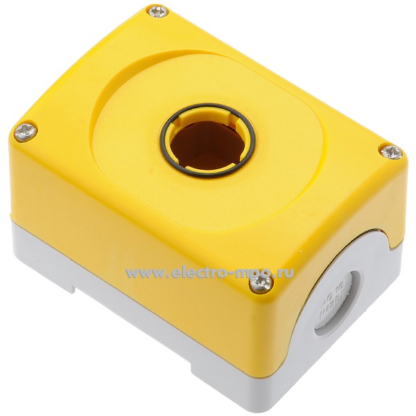 А6212. Корпус кнопочного поста MEPY1-0 арт. COS1SFA611821R1000 1 пост пласт. жёлтый без кольца IP66 (АВВ)