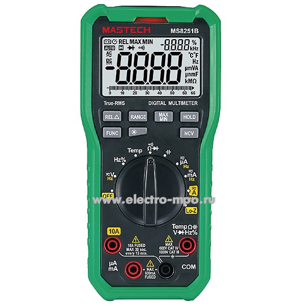 И48. Профессиональный 13-2102 мультиметр MS8251B (Mastech)