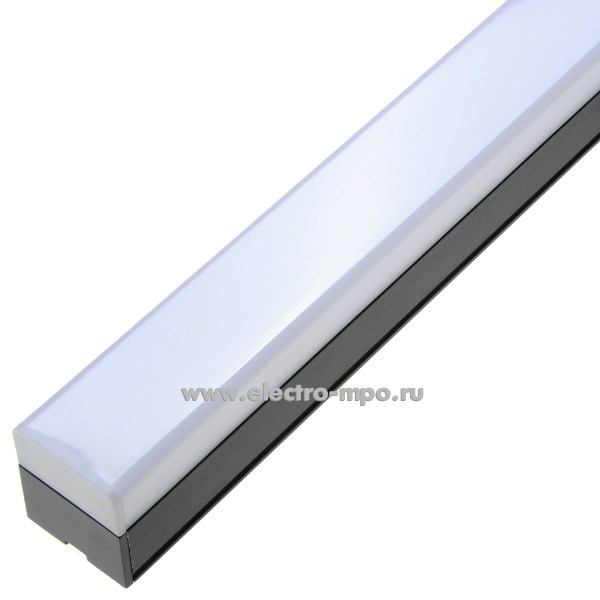 Светильник 41224 AL4020 24Вт 2400Лм 6500K светодиодный линейный чёрный ...