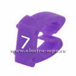 Б7277. Маркер 38237 CAB3 символ "7" фиолетовый 4,0-6,0мм2 (Legrand)