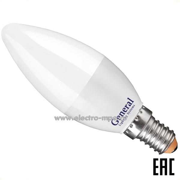 Л01. Лампа 20Вт 661473 GLDEN-CF-20-230-E14-2700К 1200Лм светодиодная "свеча" т/б свет (General)