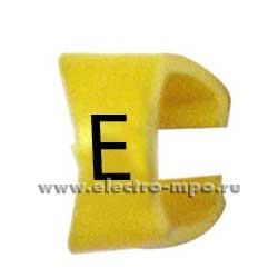 54448. М4448.Кольцо РC-30003E открытое символ "E" диаметр провода 4,0-5,0мм (Partex)