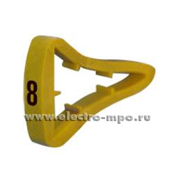 53611.М3611 Кольцо 136-1308 закрытое символ "8" диаметр провода 6-10,5мм (Ergom)