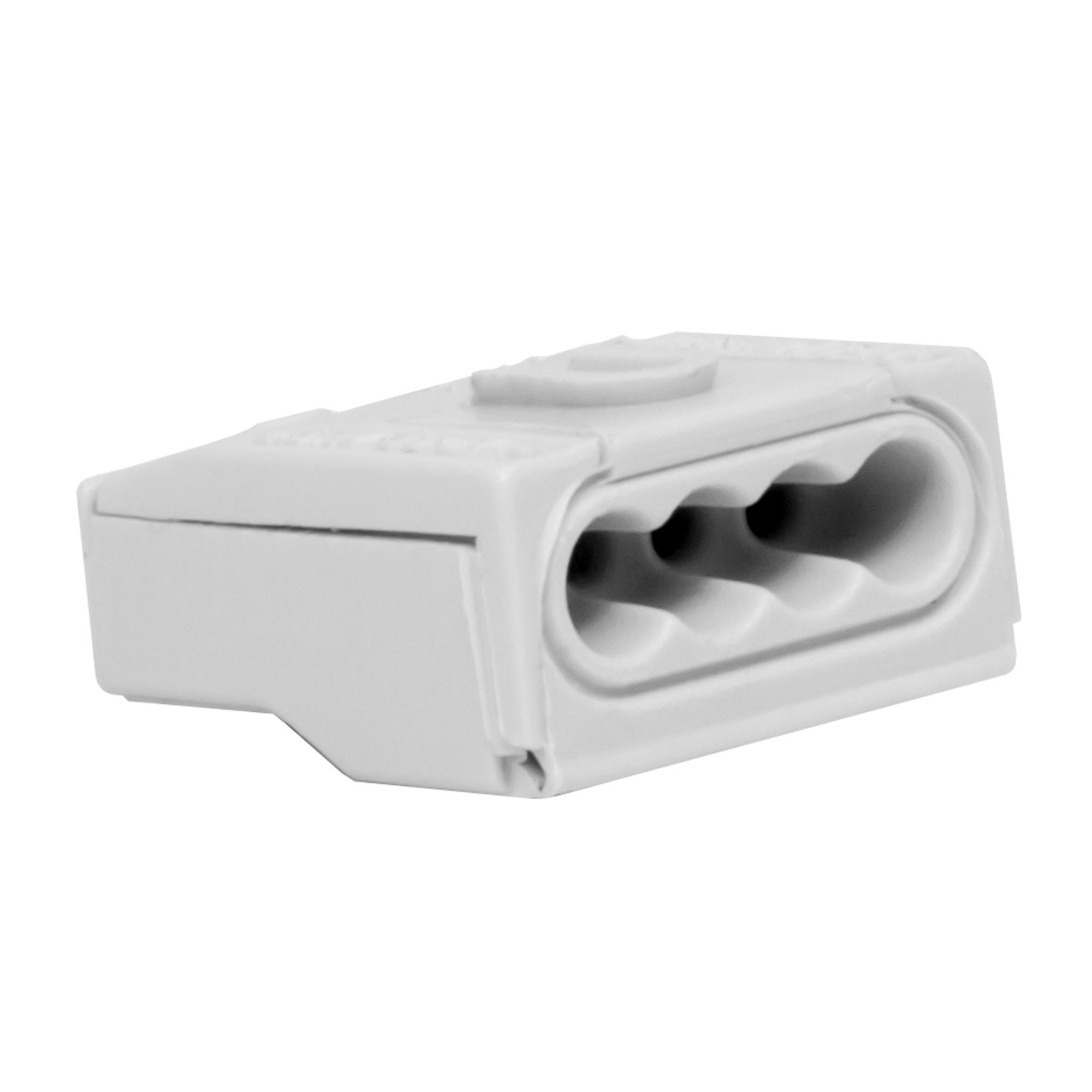 Э16. Клемма B273/3 соединительная пружинная 1пол. 3конт. под жилы сечением  (ДКС)