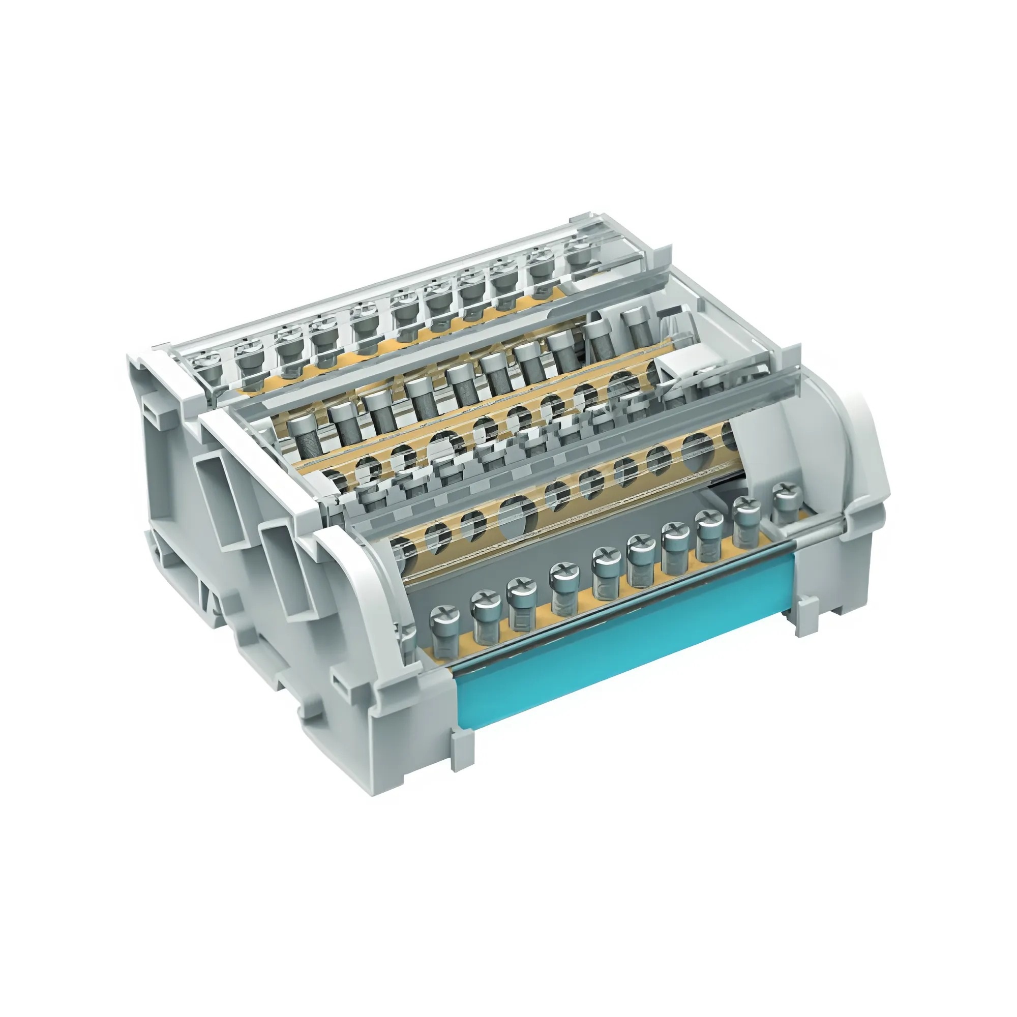 Э16. Блок BD16085 распределения многополюсный 5 полюса, 160А 1/95кв.мм,  (ДКС)