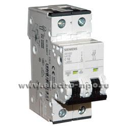 04781. К8214 Автоматический выключатель C16А/2п/ 6кА на Din-рейку 5SY6 216-7 (Siemens)