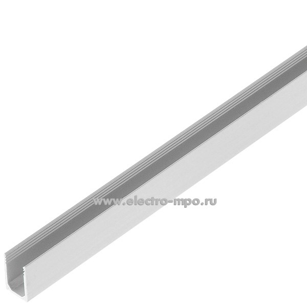 Д1556. Профиль 522914 GAL-GLS-2000-6-12-NL алюмин. накладной 6х12мм L=2000мм для "гибкого Неона" (General)