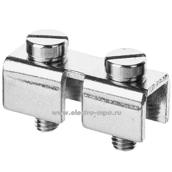 К2380. Блок перемычек BFI-2-15 винтовых 2 полюса 125А для клемм KRU-35N (ДКС)