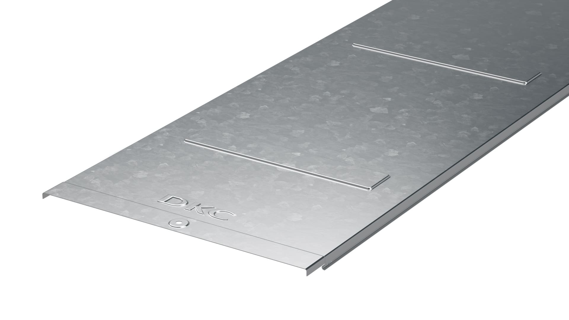 М97. Крышка 35526HDZ на лоток с заземлением осн.400 L3000,  (ДКС)