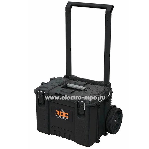 И29. Ящик 17211897 ROC  PRO GEAR MOBILE CART 2.0 для инструмента 64,8х47,8х78,9см (KETER)