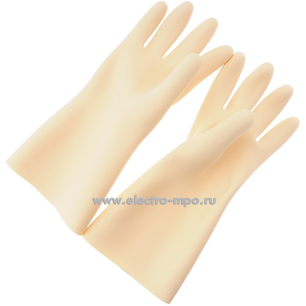 И2017. Перчатки ПЕР001 / ПЕР121 размер № 3 диэлектрические бесшовные до 1 кВ (Москва)