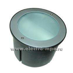 25140.С5140 Светильник AsterP1T18Me01 18Вт Gx24d-2 встраиваемый в нишу сер. металлик IP66 (Francesconi Ита