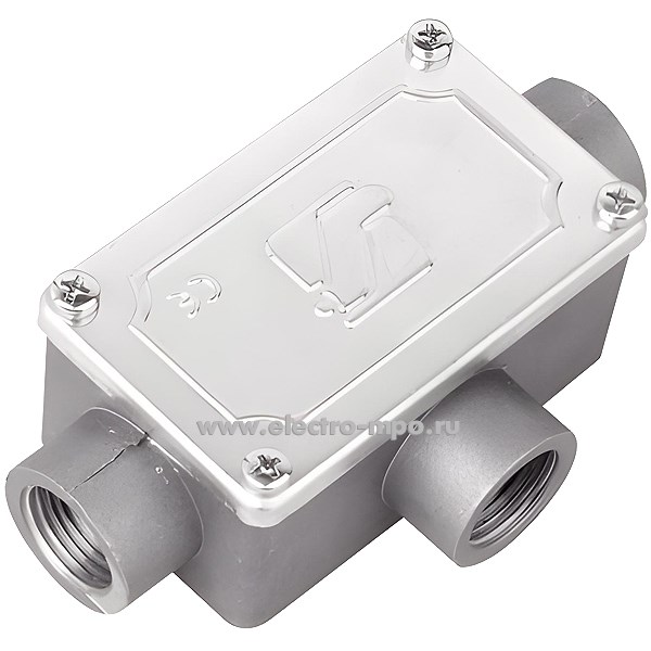 К0923. Коробка 6330-16А алюминиевая 118х67х42мм IP55 (ДКС)