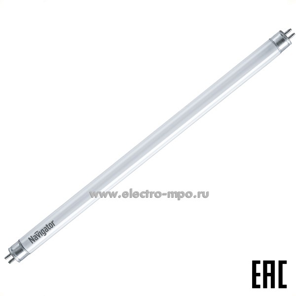 Л39. Лампа 8Вт 94118 NTL-T5-08-860-G5 504Лм 6400К люминесцентная дневной свет (Navigator)