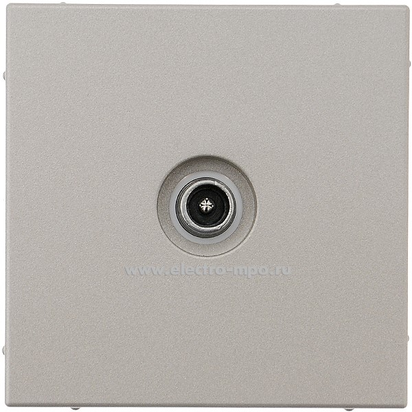 Р3123. Механизм ArtGallery GAL000591 TV розетки конечной 1дБ с/п шампань (Systeme Electric)