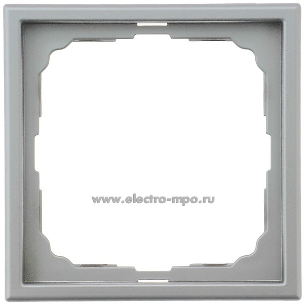 Р3339. Рамка-1 ArtGallery GAL000901 сталь (Systeme Electric)