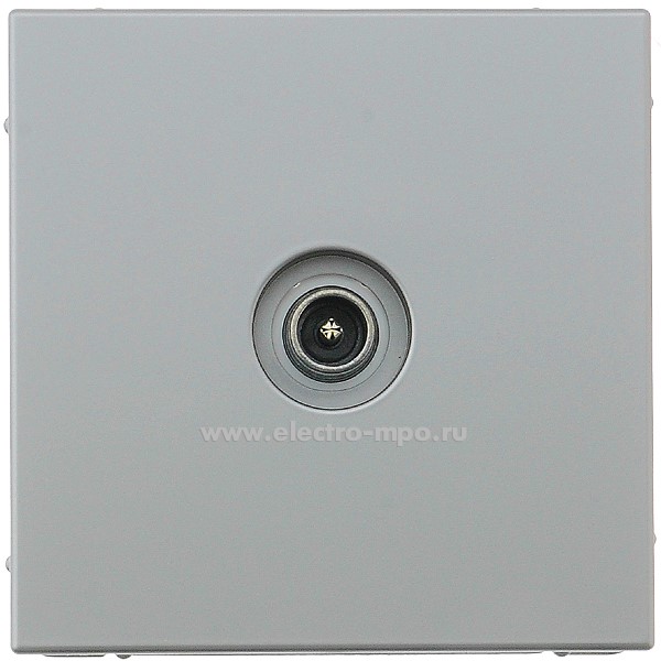Р3323. Механизм ArtGallery GAL000991 TV розетки конечной 1дБ с/п сталь (Systeme Electric)
