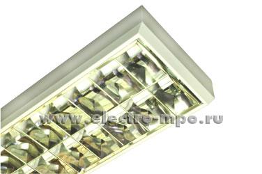 20365.С0365 Светильник PRB/S 2х36 ЭПРА люминесцентный потолочный IP20 (Световые технологии)