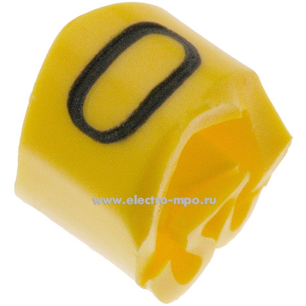 М35. Маркер PA-10003BV40.0 символ "0" 1,5-4,0 мм2 (Partex)