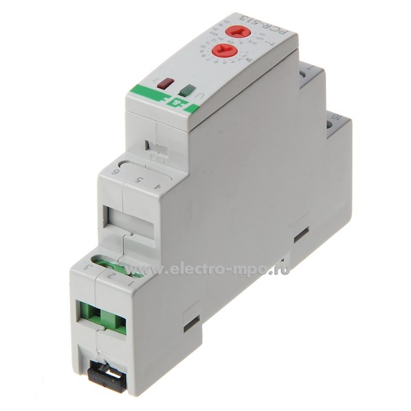 Реле времени PCR-513 230В, 8А 1п задержка на вкл. 0,1сек- 24суток ...