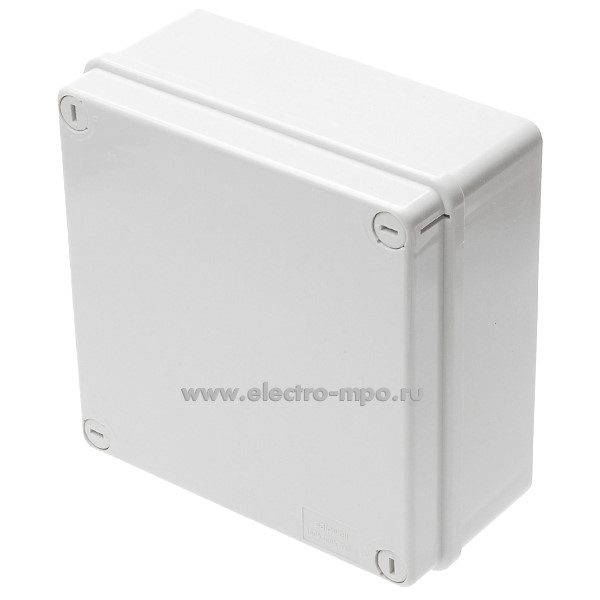 К0835. Коробка CS-NG-151570 распаечная пластиковая без сальников 150х150х70мм IP65 серая (Saipwell)