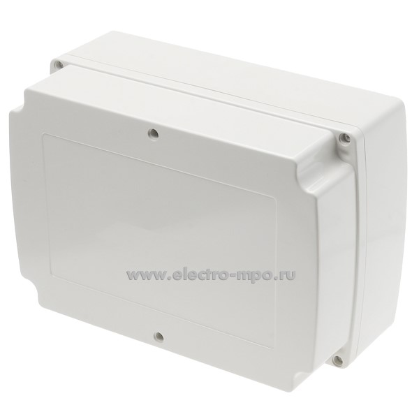 К0862. Коробка SP-F9 распаечная пластиковая без сальников 280х195х135мм IP65 серая (Saipwell)