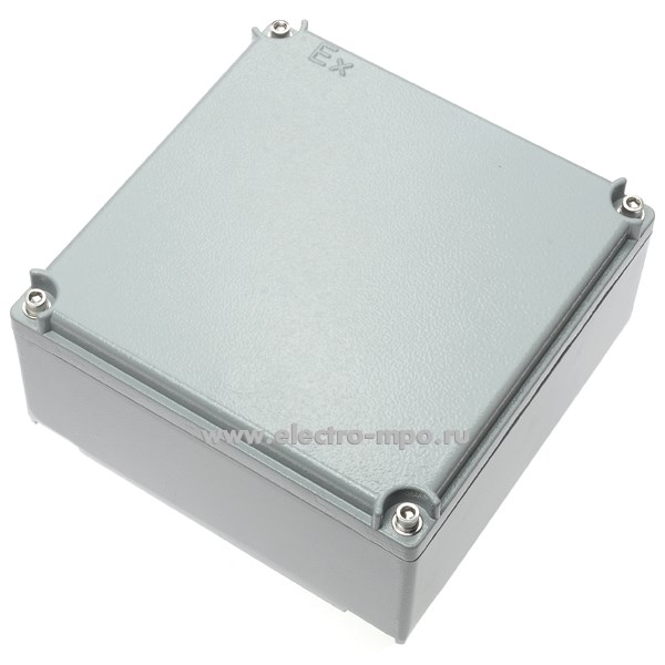К0978. Коробка H9-C200 алюминиевая 200x200x90мм IP66 (Электромонтаж)