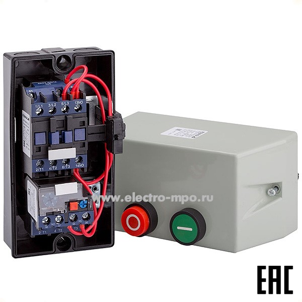 А41. Пускатель ПМЛ-1220-10А-380AC-(9-13А)-УХЛ3-Б 110700 (КЭАЗ)