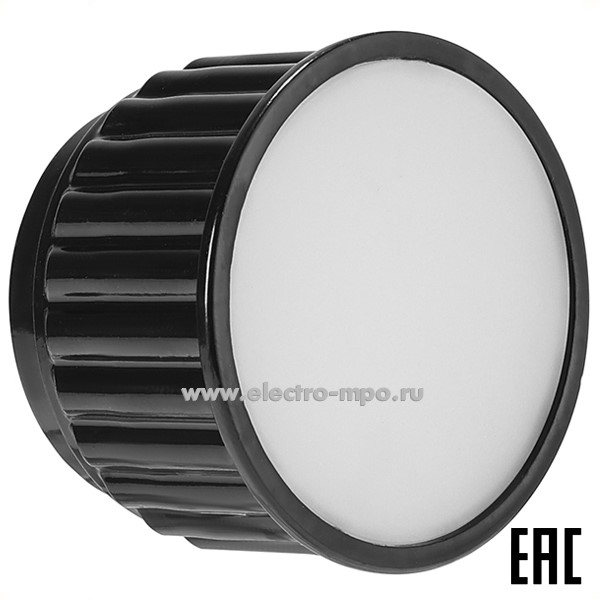 Л09. Светодиодный модуль 10Вт 683032 Gen-СM-10-230-4000К PRO керамика 890Лм 220В черный матовый х/б свет