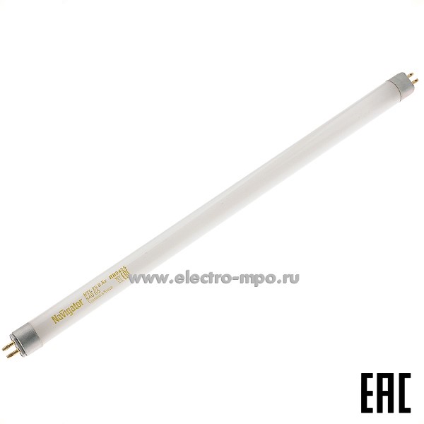 Л3965. Лампа 8Вт 94107 NTL-T5-08-840-G5 520Лм 4200К люминесцентная х/б свет (Navigator)