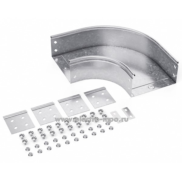 М94.Угол 36007K CPO 90 горизонтальный 90° 500х50 (ДКС)