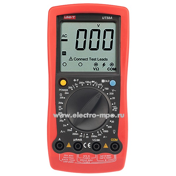 И48. Универсальный 13-1020 мультиметр UT58A (UNI-T)