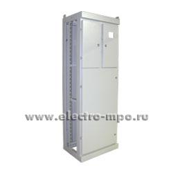 Б0834. Корпус ВРУ3 1800х630х450мм без бок. панелей три двери с монтаж. платами (Щитэлектрокомплект Москва)