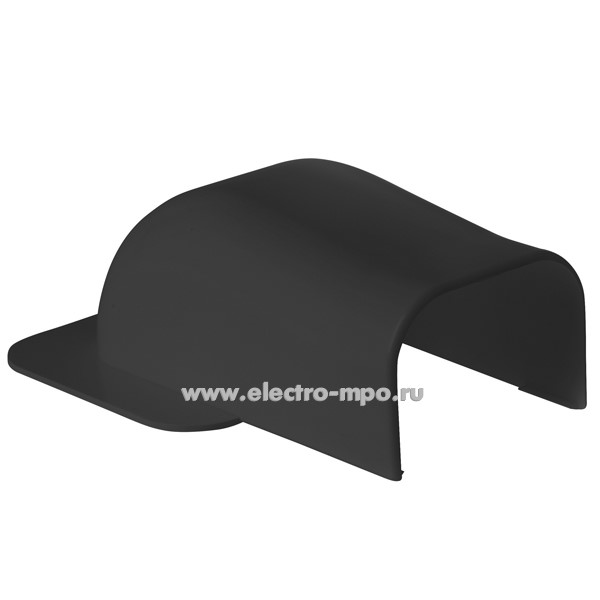 Д90. Ввод ВВС-74х55-Ч в стену 90 град черный (Рувинил)