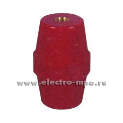 53098.Э3098 Изолятор SM51ф8 пластмассовый опорный высота 51мм с отверстиями М8 (Электромонтаж)