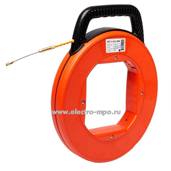 И6118. Протяжка 81808 кабельная из полиэстера PET-1-4.0/15K в кассете (Fortisflex)