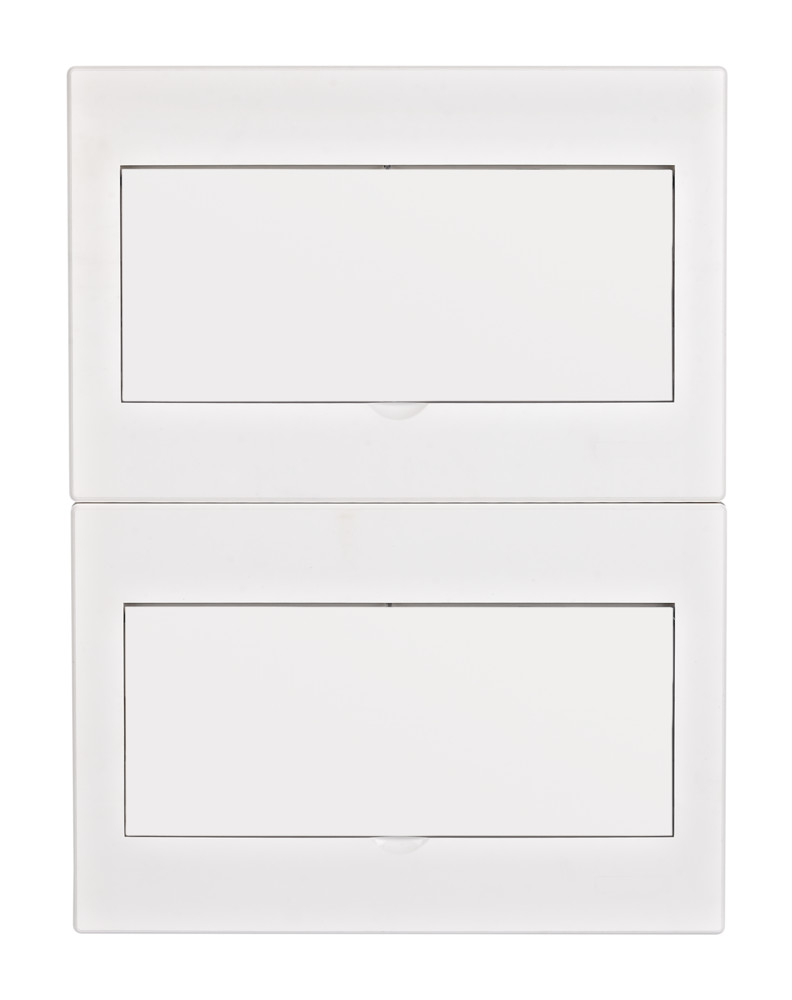 Е42. Корпус 31106DEK встраиваемый бел. дв. 2 ряда 26 мод. IP41 ЩРВ-М (DEKraft)