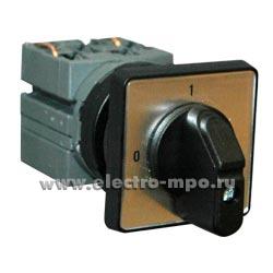 А9301. Выключатель кулачковый OMA1PB 10А 2 положения (0-1) IP65 1 полюсный 9CNB022531R3950 (ABB)