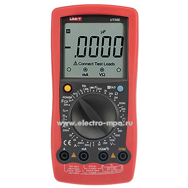 И48. Универсальный 13-1025 мультиметр UT58E (UNI-T)