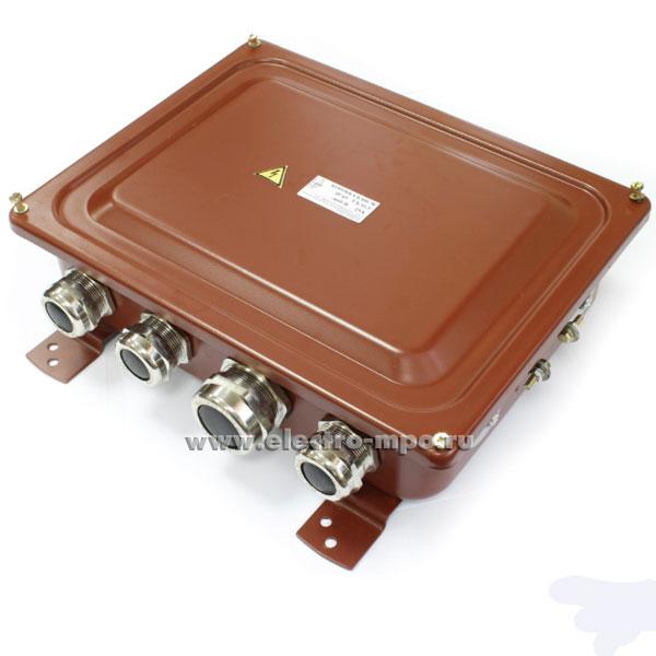 К1549. Коробка КЗНС-48 zeta30350 с зажимами 336х175х100мм металлическая 48 зажимов 4кв.мм IP65 (ЗЭТА)