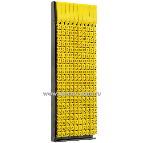 М3612. Маркер MARK3 MKCCS1 символ "C" 0,5-1,5 мм2 (ДКС)