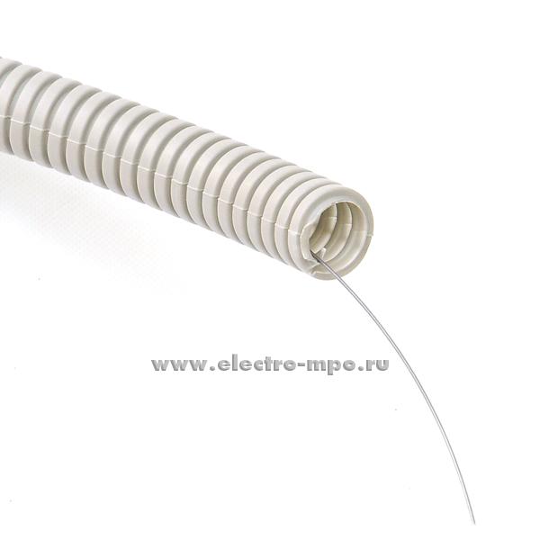 Т0264. Труба 20116HFR гофр. безгалоген. трудногорючая 16мм ПНД (Dвнутр. 10,7мм) лёгкая, с зондом (Экопласт