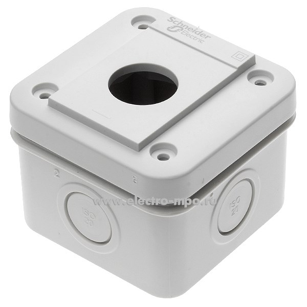 А6354. Корпус кнопочного поста XALE1  1 пост IP54 пластмассовый без кнопок (Schneider Electric)