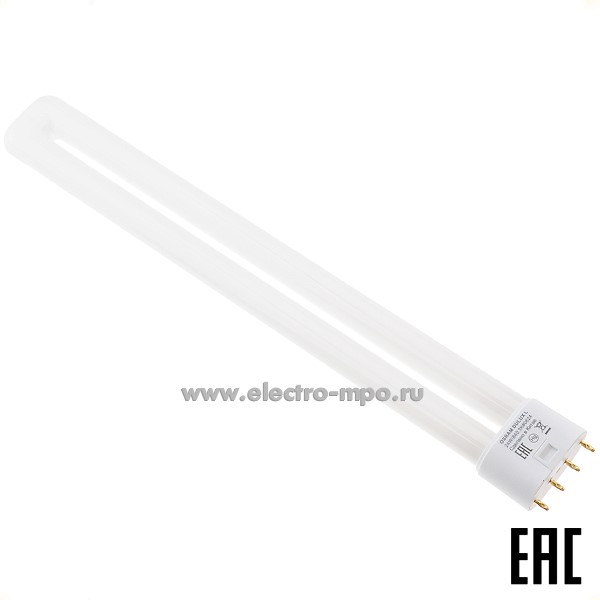 Л3437. Лампа 24Вт 24167 DULUX L 24W/840 2G11 1620Лм 4000К компакт. люм. энергосберегающая (OSRAM)