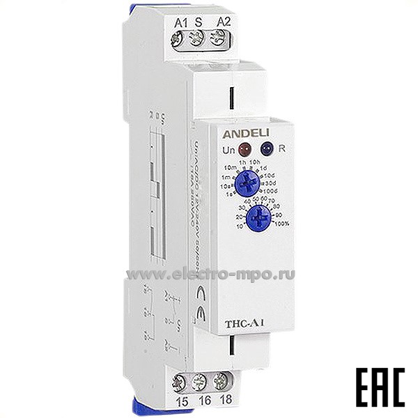 А6997. Реле времени (задержка выключения) THC-B1 AC230 ADL09-107 (ANDELI)