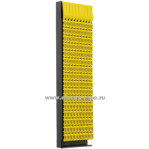 М3732. Маркер MARK3 MKCES3 символ "E" 4-6 мм2 (ДКС)