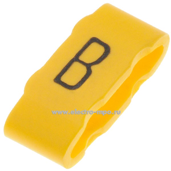 М3542. Маркер на кабель PK+20004SV40.В для держателя POH/PKH символ "В" (Partex)