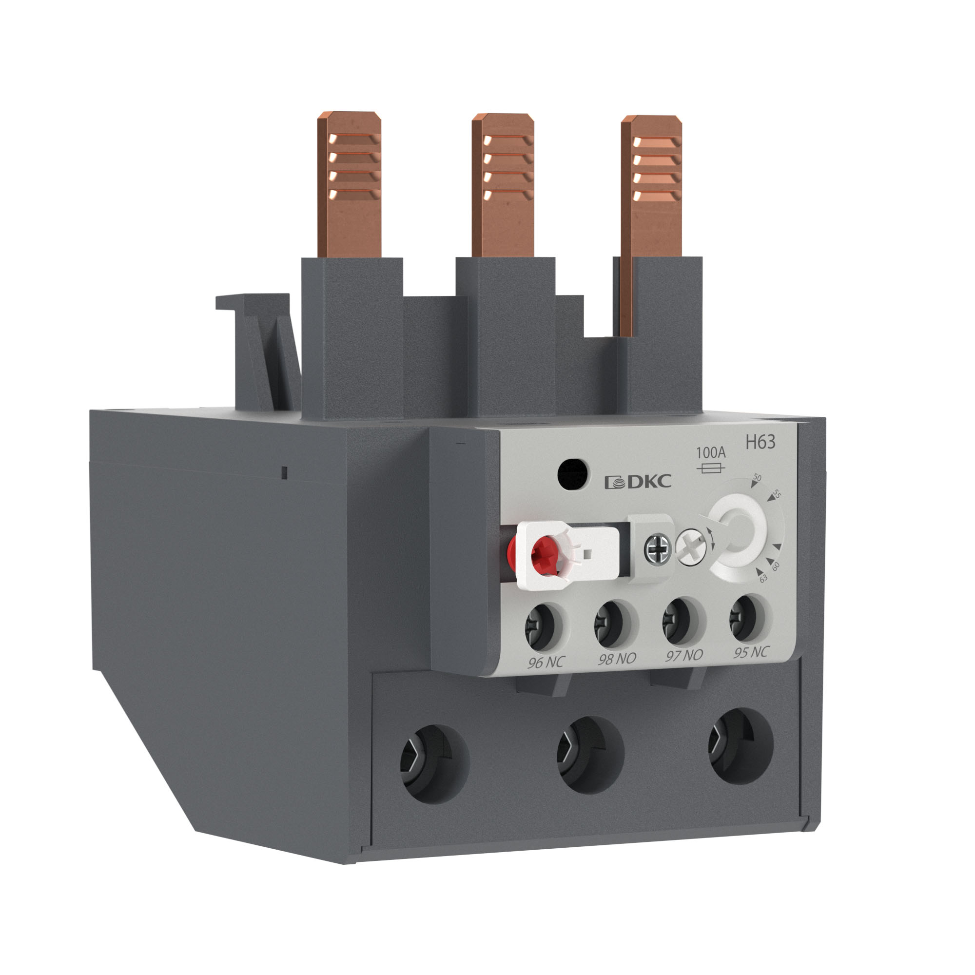 К83. Тепловое STR5-105-0112 реле YON STR5 уст. 90-112A 3P для DSC095-105 (ДКС)